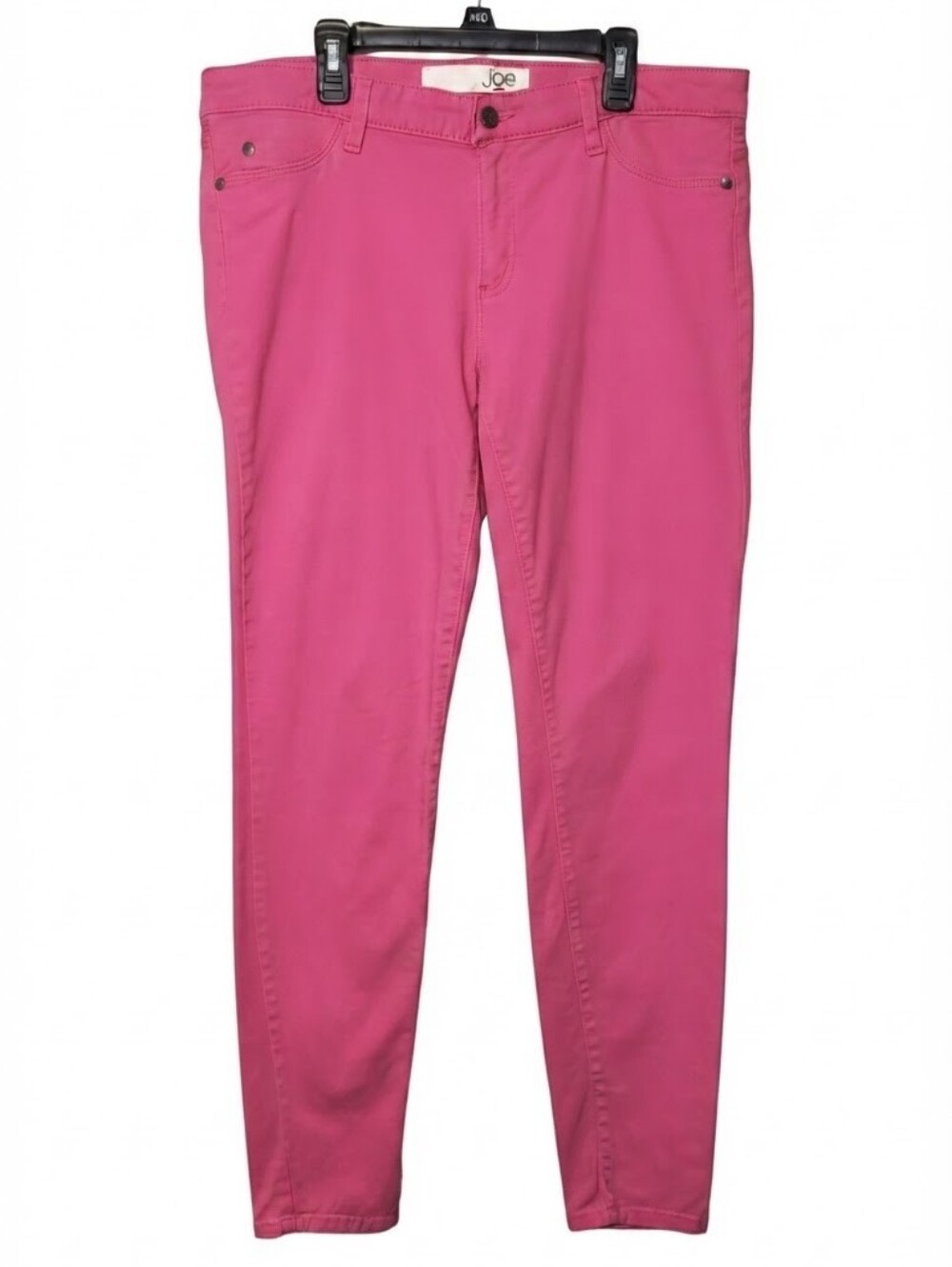 Joe Fresh Hot Pink Skinny Jeans Womens Size 10 Cotton Stretch Barbiecore Pants